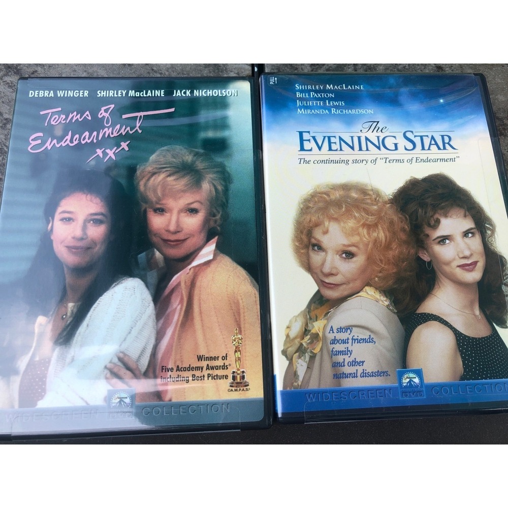 Terms of Endearment & The Evening Star DVD Bundle Paramount Widescreen Movie Set